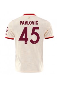 Bayern Munich Aleksandar Pavlovic #45 Fotballdrakt Tredje Klær 2024-25 Korte ermer